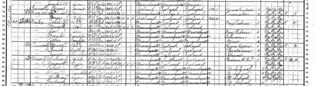 William Muir in 1900 census