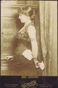 Lillie Langtry by Van der Weyde